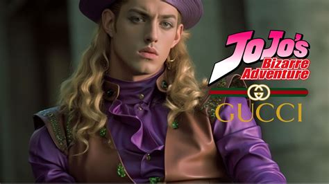 jojo part 5 gucci|jojo collabs with Gucci.